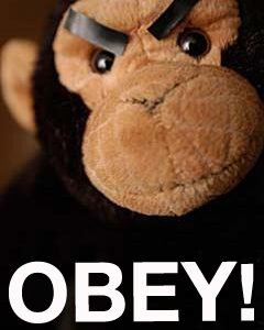 the evil hypnotist monkey